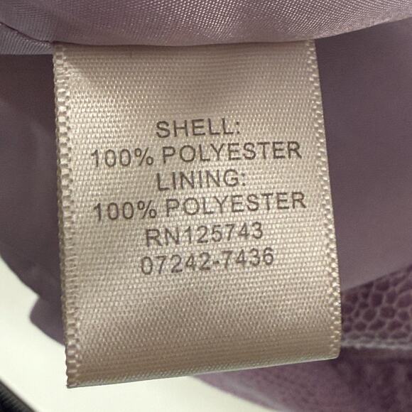 CJ Banks Jacket Womens 1X Purple Scaled Print Full Zip Ruched Sleeves Snake - Picture 10 of 11